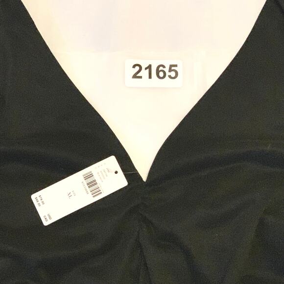 Anthropologie Womens Ariana Halter Mini Dress Size XL Ruched Sides Resort Wear - Picture 13 of 13